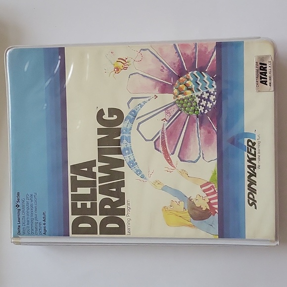 Delta Drawing Learning Program By Spinnaker 1983 Atari - Picture 5 of 12